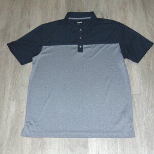 Bolle Short Sleeve Polo Golf Mens Shirt XL Polyester Gray